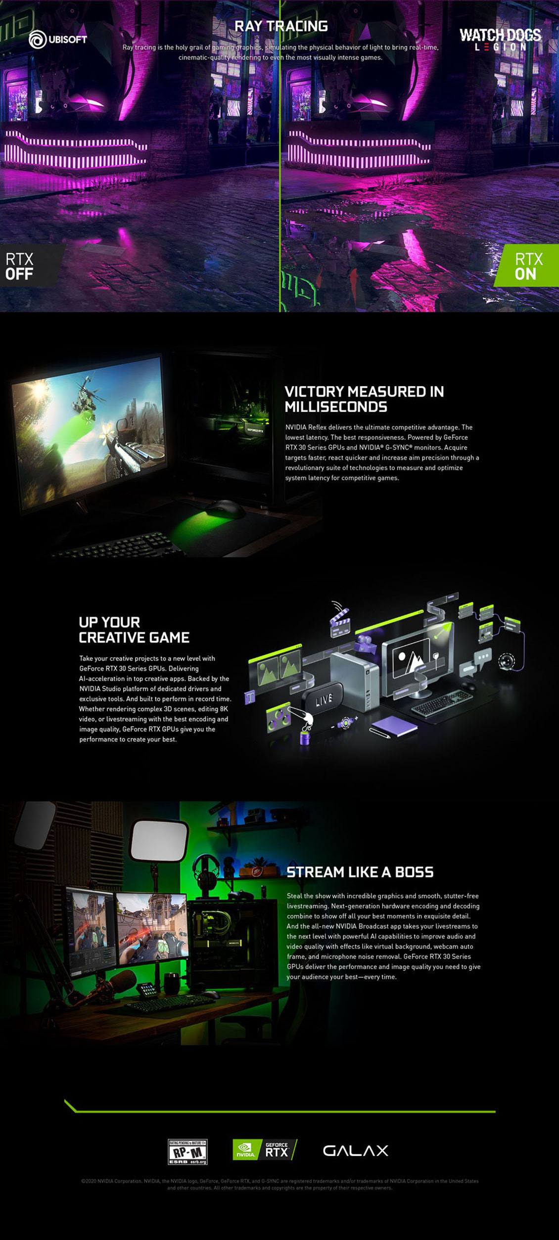 RTX 3070 1-Click OC Graphics Card